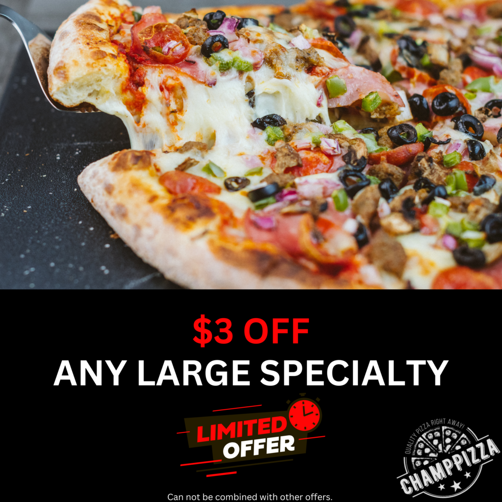 L Specialty $3 OFF