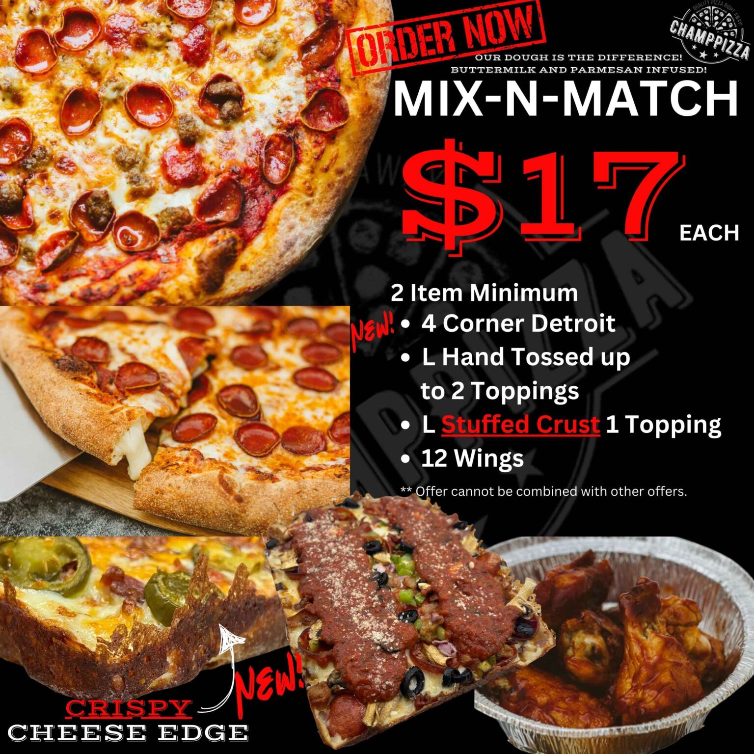 Champ Pizza Locally owned Pizza Vancouver Pizza portland Pizza Milwaukie